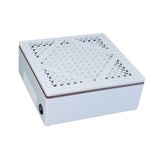 Maxbell Nail Dust Collector Nail Cleaner Easy Clean 80W for Salon Manicure Shop Home White