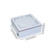 Maxbell Nail Dust Collector Nail Cleaner Easy Clean 80W for Salon Manicure Shop Home White