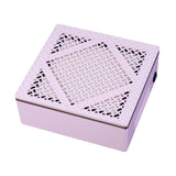 Maxbell Nail Dust Collector Nail Cleaner Easy Clean 80W for Salon Manicure Shop Home Pink