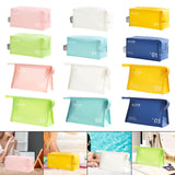 Maxbell Travel Toiletry Bag with Handle Storage Bag Travel Accessories for Beach Gym pink