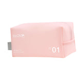 Maxbell Travel Toiletry Bag with Handle Storage Bag Travel Accessories for Beach Gym pink