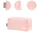 Maxbell Travel Toiletry Bag with Handle Storage Bag Travel Accessories for Beach Gym pink