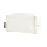 Maxbell Travel Toiletry Bag with Handle Storage Bag Travel Accessories for Beach Gym white