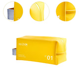 Maxbell Travel Toiletry Bag with Handle Storage Bag Travel Accessories for Beach Gym yellow