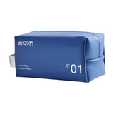 Maxbell Travel Toiletry Bag with Handle Storage Bag Travel Accessories for Beach Gym navy blue