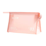 Maxbell Travel Toiletry Bag with Handle Storage Bag Travel Accessories for Beach Gym pink horizontal