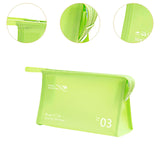 Maxbell Travel Toiletry Bag with Handle Storage Bag Travel Accessories for Beach Gym green horizontal