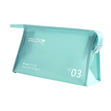 Maxbell Travel Toiletry Bag with Handle Storage Bag Travel Accessories for Beach Gym blue  horizontal