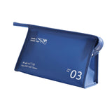 Maxbell Travel Toiletry Bag with Handle Storage Bag Travel Accessories for Beach Gym navy horizontal