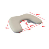 Maxbell Salon Nail Art Hand Rest Butterfly Hand Rest Nail Art Hand Holder Home Gifts Milk coffee color