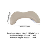 Maxbell Nail Arm Rest Pillow Nail Art Hand Pillow for Nail Salon Manicurist Nail Art Coffee