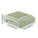 Maxbell Nail Vacuum Fan Low Noise Electric Nail Fan Rechargeable Nail Dust Collector