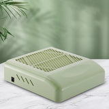 Maxbell Nail Vacuum Fan Low Noise Electric Nail Fan Rechargeable Nail Dust Collector
