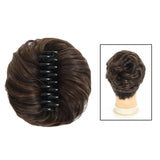 Maxbell Messy Bun Hair Piece Clip Grab Clip Hair Extension Clip for Girls Adding Bun