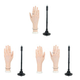 Resin Mannequin Hand Model Jewelry Display Holder for Chain Organizing Rings Left Hand