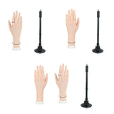 Resin Mannequin Hand Model Jewelry Display Holder for Chain Organizing Rings Left Hand