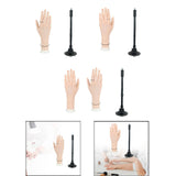 Resin Mannequin Hand Model Jewelry Display Holder for Chain Organizing Rings Left Hand