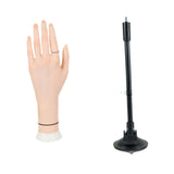 Resin Mannequin Hand Model Jewelry Display Holder for Chain Organizing Rings Left Hand