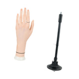 Resin Mannequin Hand Model Jewelry Display Holder for Chain Organizing Rings Left Hand