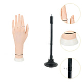 Resin Mannequin Hand Model Jewelry Display Holder for Chain Organizing Rings Left Hand