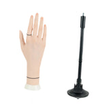 Resin Mannequin Hand Model Jewelry Display Holder for Chain Organizing Rings Right hand