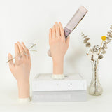 Resin Mannequin Hand Model Jewelry Display Holder for Chain Organizing Rings Left and right hand