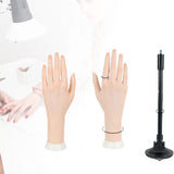 Resin Mannequin Hand Model Jewelry Display Holder for Chain Organizing Rings Left and right hand