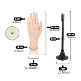 Resin Mannequin Hand Model Jewelry Display Holder for Chain Organizing Rings Left and right hand