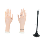 Resin Mannequin Hand Model Jewelry Display Holder for Chain Organizing Rings Left and right hand