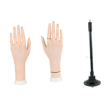 Resin Mannequin Hand Model Jewelry Display Holder for Chain Organizing Rings Left and right hand