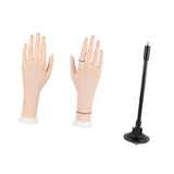 Resin Mannequin Hand Model Jewelry Display Holder for Chain Organizing Rings Left and right hand