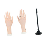 Resin Mannequin Hand Model Jewelry Display Holder for Chain Organizing Rings Left and right hand