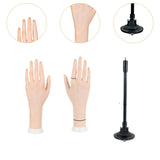 Resin Mannequin Hand Model Jewelry Display Holder for Chain Organizing Rings Left and right hand