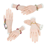 Resin Mannequin Hand Model Jewelry Display Holder for Chain Organizing Rings Left and right hand