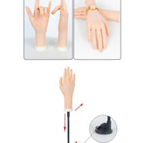 Resin Mannequin Hand Model Jewelry Display Holder for Chain Organizing Rings Left and right hand