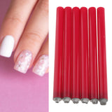 Maxbell Nail Art Flower Stamping Pen Different Design Easy to Use DIY Nail Art Tools 6 pieces