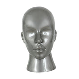 Male Mannequin Head Freestanding Hat Display Stand for Shop Headset Tabletop Gray