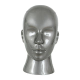 Male Mannequin Head Freestanding Hat Display Stand for Shop Headset Tabletop Gray