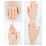 Practice Mannequin Hand Practice Hand for Acrylic Nails for Photograph Props left and right hand