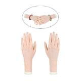 Practice Mannequin Hand Practice Hand for Acrylic Nails for Photograph Props left and right hand