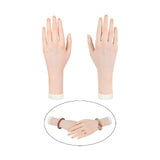 Practice Mannequin Hand Practice Hand for Acrylic Nails for Photograph Props left and right hand