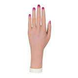 Practice Mannequin Hand Practice Hand for Acrylic Nails for Photograph Props skin left hand