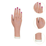 Practice Mannequin Hand Practice Hand for Acrylic Nails for Photograph Props skin right hand