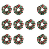 Maxbell 10 Pieces Party Hair Bands Christmas LED Glow Hair Bands for Women Christmas Green