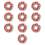 Maxbell 10 Pieces Party Hair Bands Christmas LED Glow Hair Bands for Women Christmas Colorful