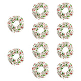 Maxbell 10 Pieces Party Hair Bands Christmas LED Glow Hair Bands for Women Christmas White