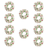 Maxbell 10 Pieces Party Hair Bands Christmas LED Glow Hair Bands for Women Christmas White