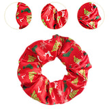 Maxbell 10 Pieces Party Hair Bands Christmas LED Glow Hair Bands for Women Christmas Red