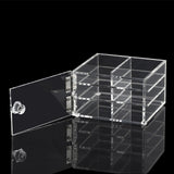 Lashes Display Box with Rotating Door Lash Display Container for Lashes