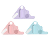 Maxbell Silicone Makeup Pad Storage Makeup Brush Cleaning Mat for Art Supplies Brush Pink